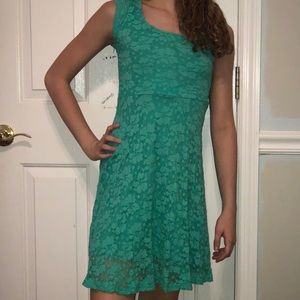 Mint green mini dress (Tillys)